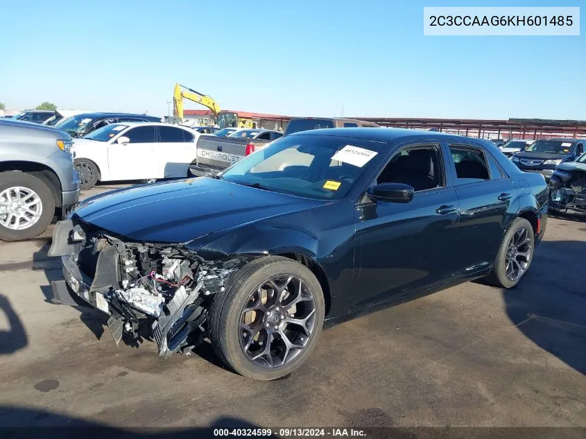 2019 Chrysler 300 Touring VIN: 2C3CCAAG6KH601485 Lot: 40324599