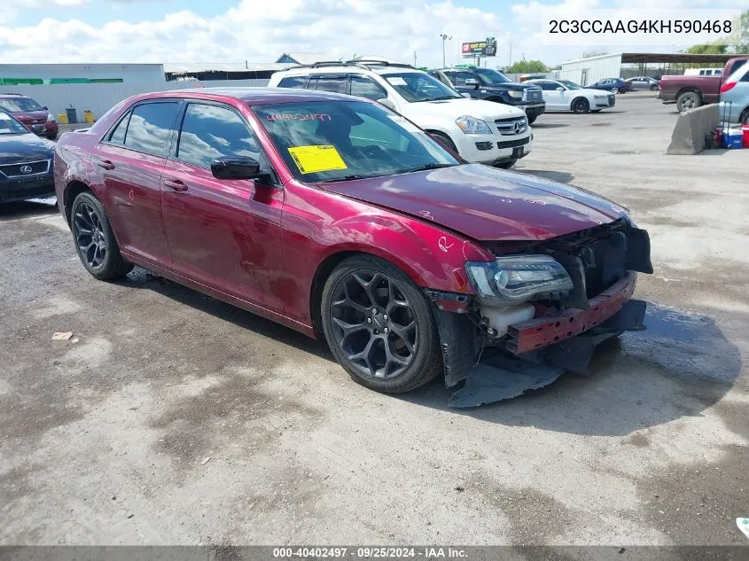 2C3CCAAG4KH590468 2019 Chrysler 300 Touring