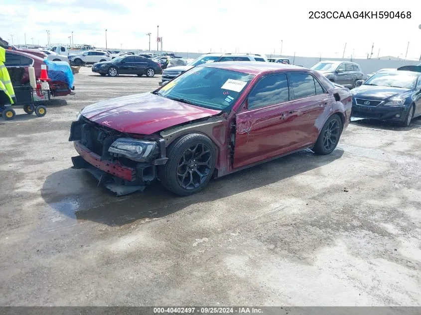 2C3CCAAG4KH590468 2019 Chrysler 300 Touring