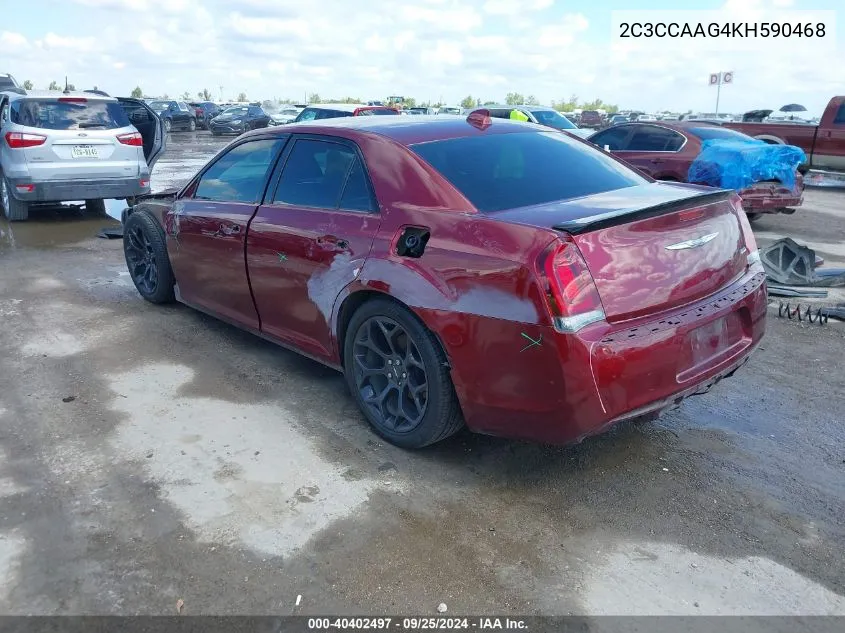 2C3CCAAG4KH590468 2019 Chrysler 300 Touring