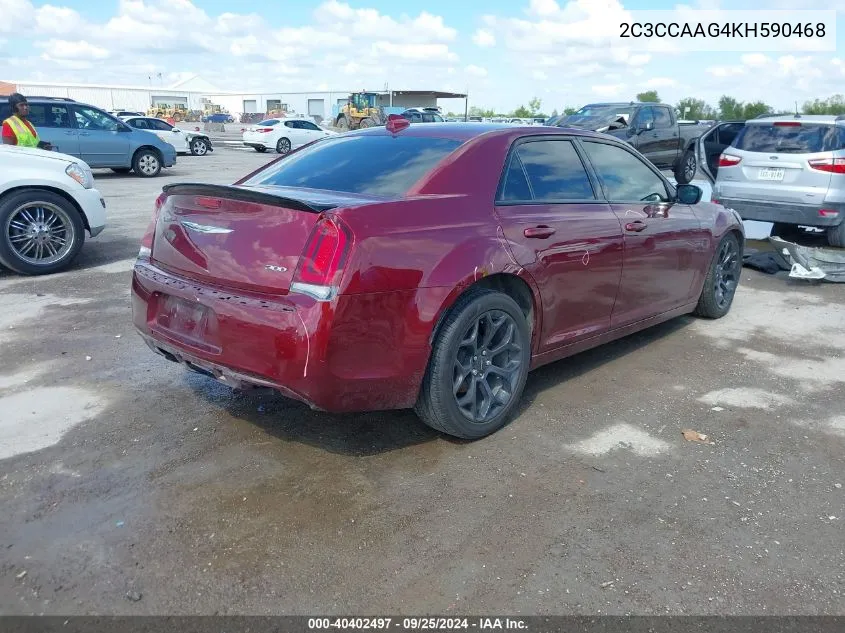 2C3CCAAG4KH590468 2019 Chrysler 300 Touring