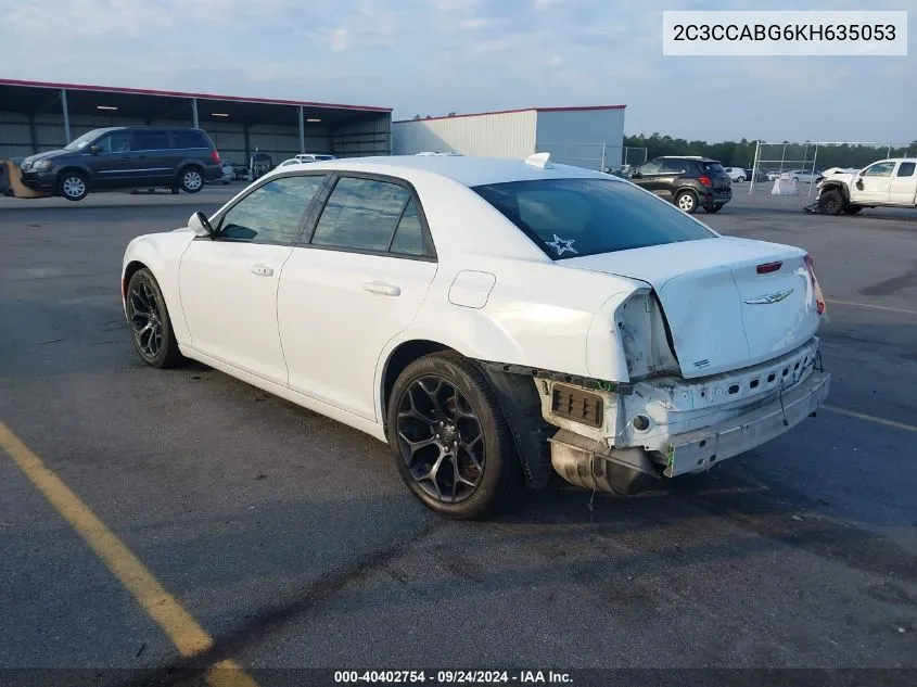 2C3CCABG6KH635053 2019 Chrysler 300 S