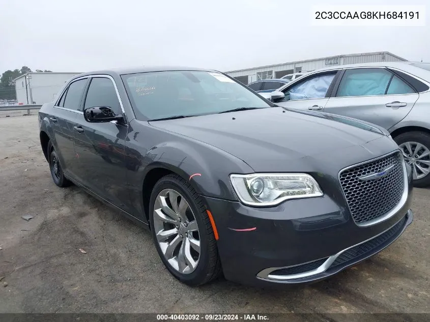 2019 Chrysler 300 Touring VIN: 2C3CCAAG8KH684191 Lot: 40403092