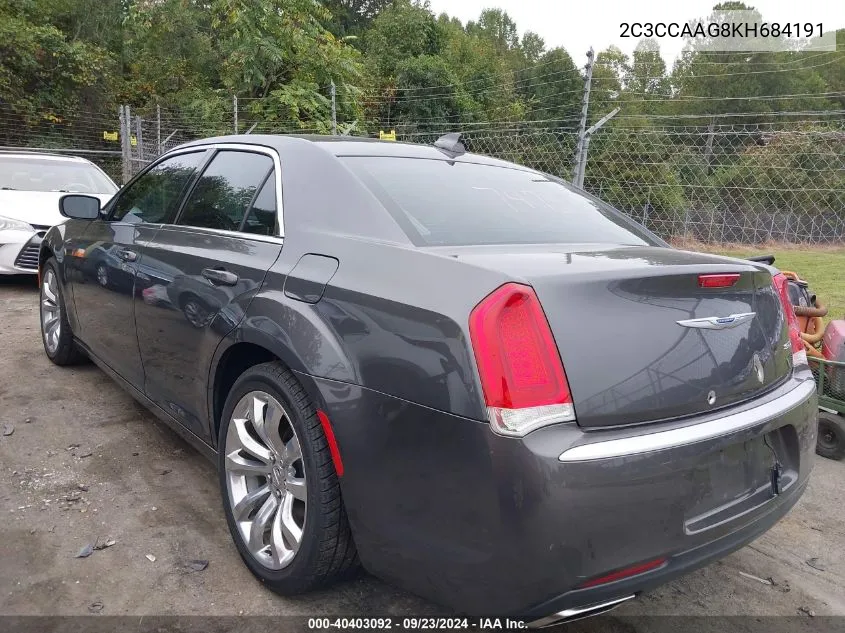 2C3CCAAG8KH684191 2019 Chrysler 300 Touring