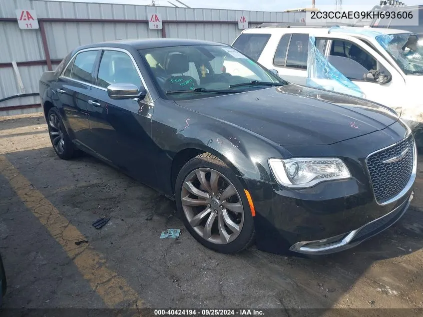 2C3CCAEG9KH693606 2019 Chrysler 300 Limited