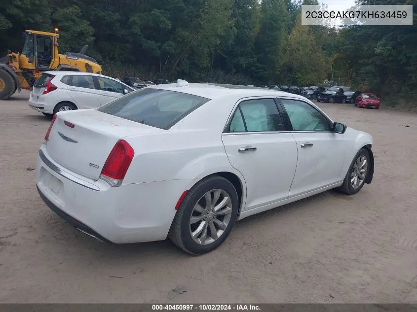 2C3CCAKG7KH634459 2019 Chrysler 300 Limited Awd