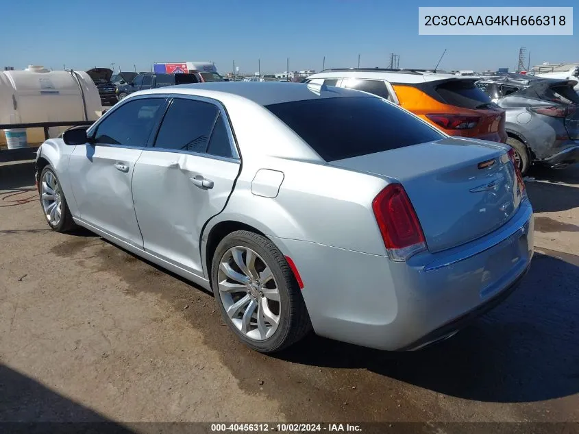 2019 Chrysler 300 Touring L VIN: 2C3CCAAG4KH666318 Lot: 40456312