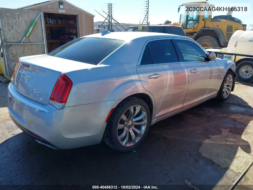 2019 Chrysler 300 Touring L VIN: 2C3CCAAG4KH666318 Lot: 40456312