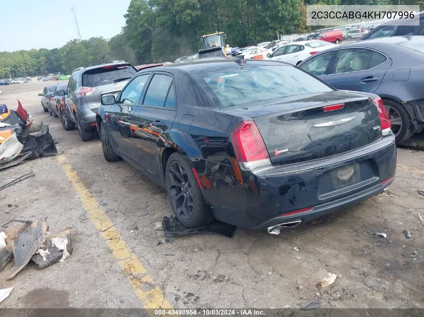 2C3CCABG4KH707996 2019 Chrysler 300 300S