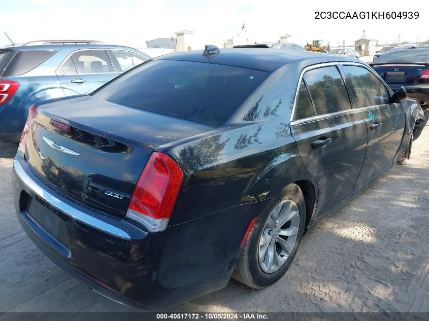 2019 Chrysler 300 Touring VIN: 2C3CCAAG1KH604939 Lot: 40517172