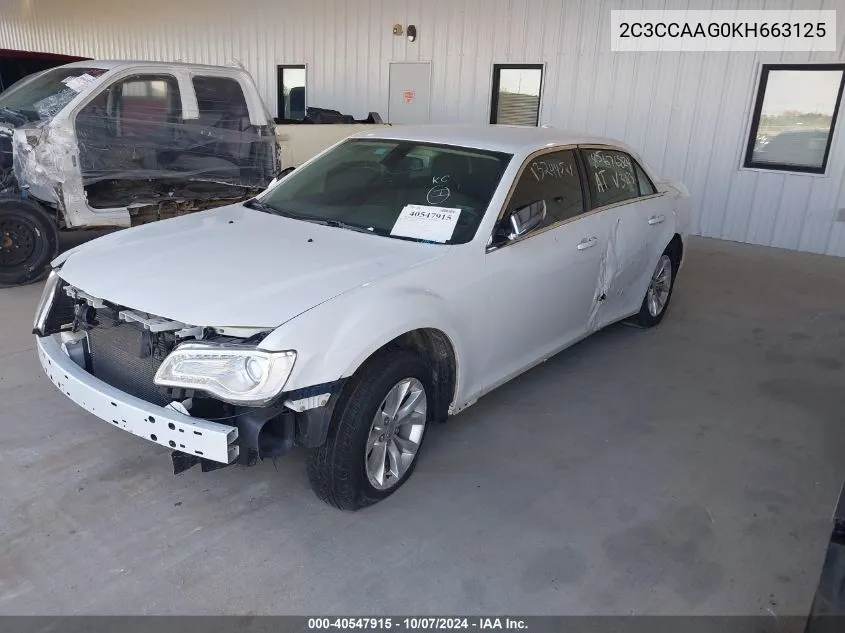 2019 Chrysler 300 Touring VIN: 2C3CCAAG0KH663125 Lot: 40547915