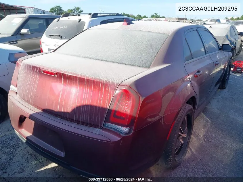 2020 Chrysler 300 Touring L VIN: 2C3CCAAG0LH209295 Lot: 39712060