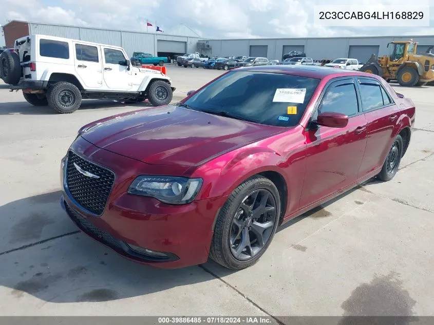 2020 Chrysler 300 VIN: 2C3CCABG4LH168829 Lot: 39886485