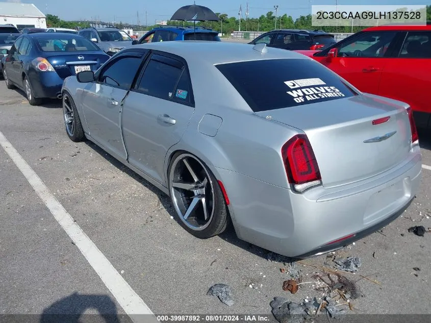 2020 Chrysler 300 Touring VIN: 2C3CCAAG9LH137528 Lot: 39987892