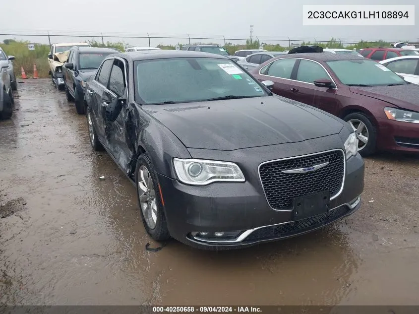 2C3CCAKG1LH108894 2020 Chrysler 300 Limited