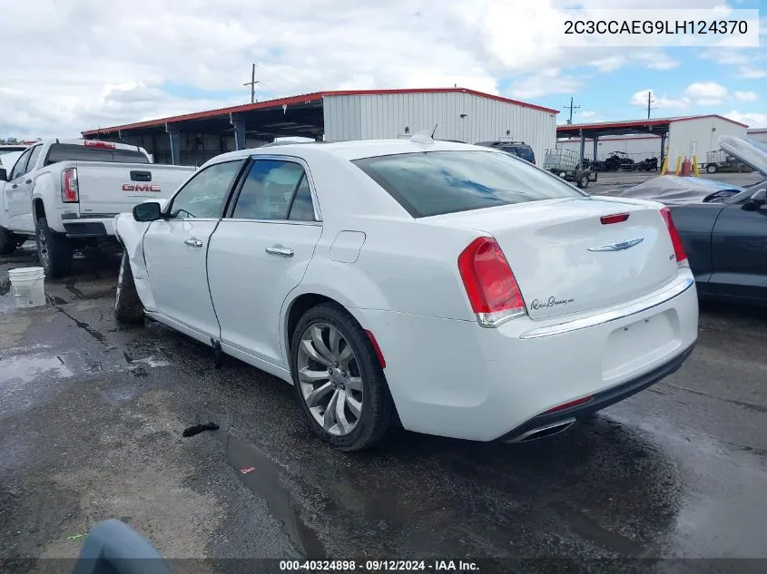 2C3CCAEG9LH124370 2020 Chrysler 300 Limited