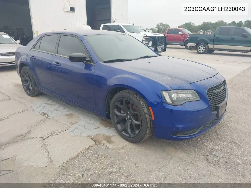 2020 Chrysler 300 Touring VIN: 2C3CCAAG1LH230043 Lot: 40401177