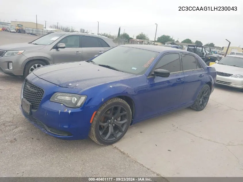 2020 Chrysler 300 Touring VIN: 2C3CCAAG1LH230043 Lot: 40401177