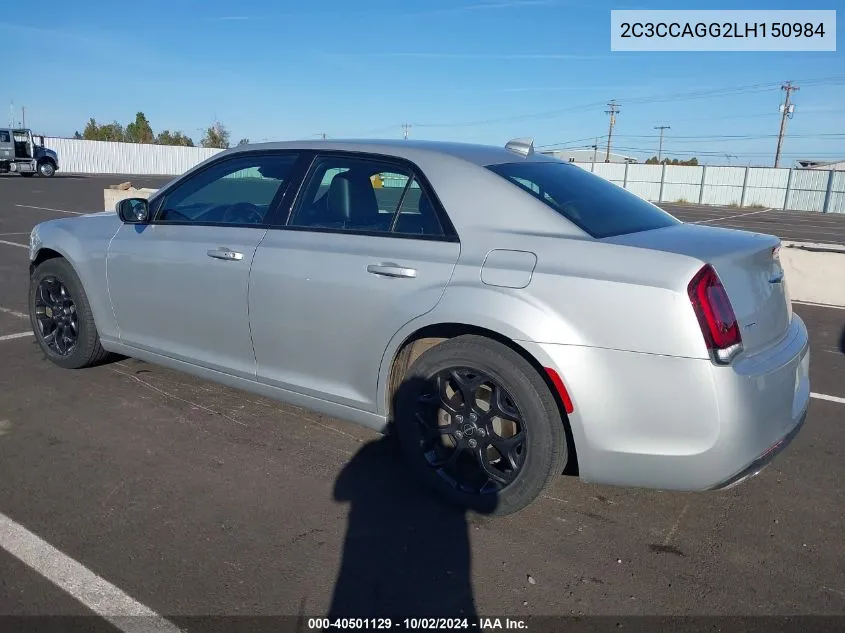 2C3CCAGG2LH150984 2020 Chrysler 300 300S Awd