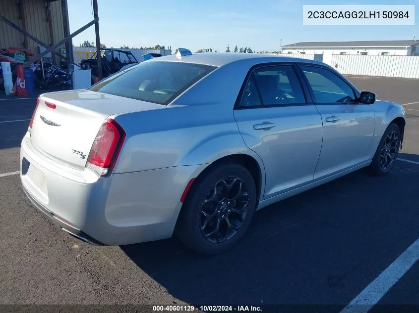 2C3CCAGG2LH150984 2020 Chrysler 300 300S Awd