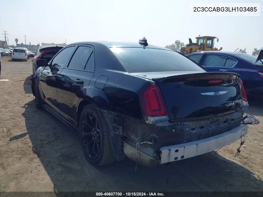 2C3CCABG3LH103485 2020 Chrysler 300 300S