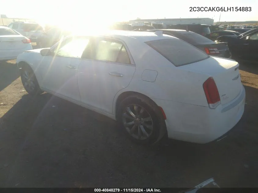 2020 Chrysler 300 Limited Awd VIN: 2C3CCAKG6LH154883 Lot: 40848279