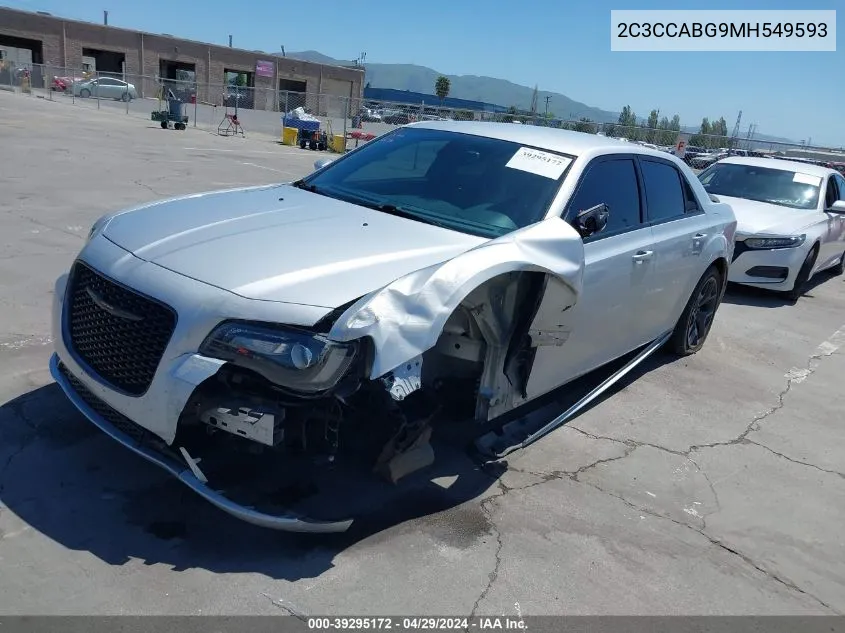 2021 Chrysler 300 300S VIN: 2C3CCABG9MH549593 Lot: 39295172