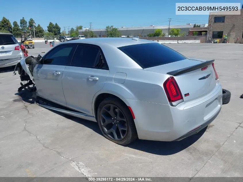 2C3CCABG9MH549593 2021 Chrysler 300 300S