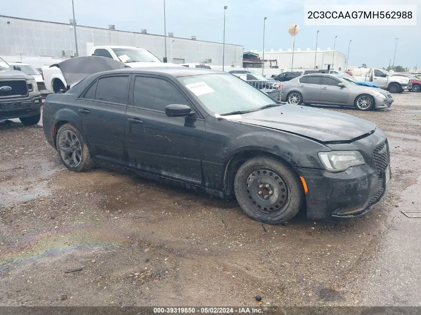 2C3CCAAG7MH562988 2021 Chrysler 300 Touring