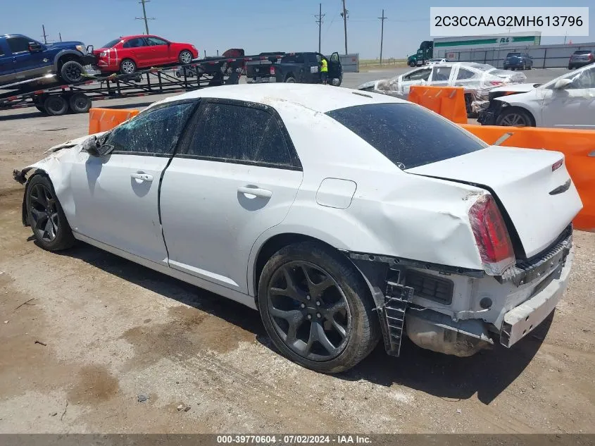 2C3CCAAG2MH613796 2021 Chrysler 300 Touring