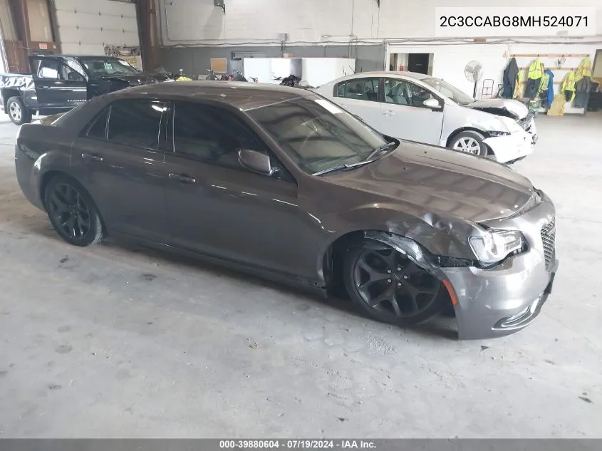 2021 Chrysler 300 300S VIN: 2C3CCABG8MH524071 Lot: 39880604