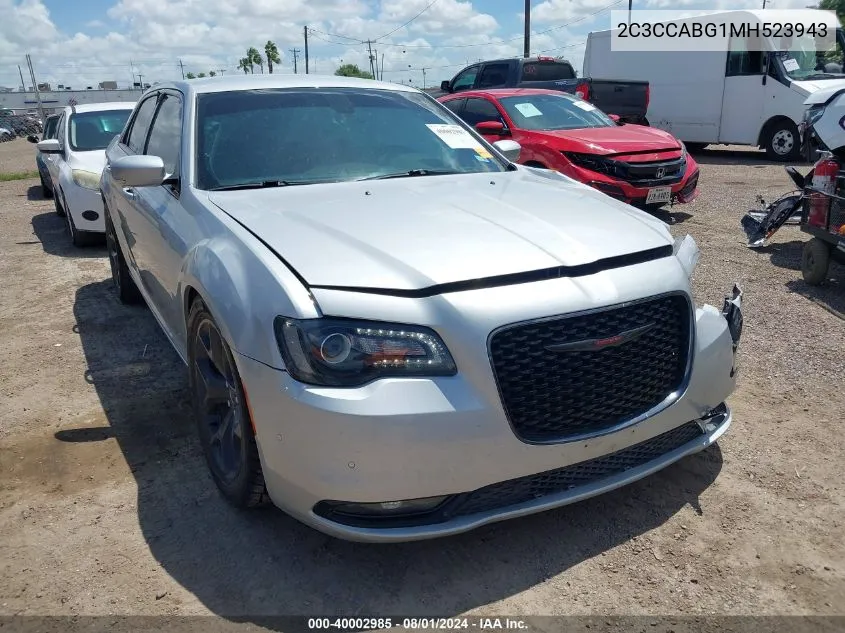 2021 Chrysler 300 300S VIN: 2C3CCABG1MH523943 Lot: 40002985