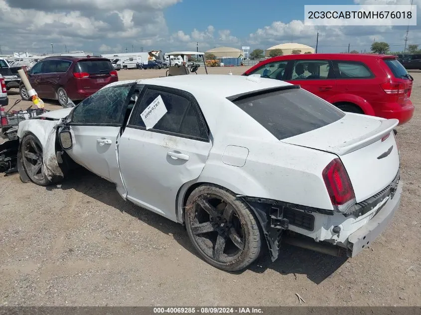 2021 Chrysler 300 300S VIN: 2C3CCABT0MH676018 Lot: 40069285