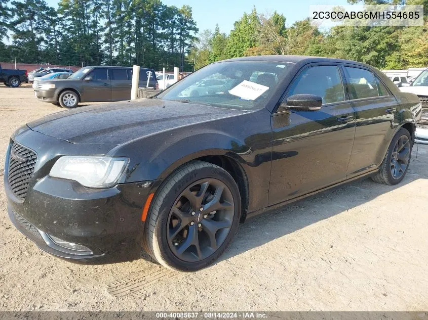 2021 Chrysler 300 300S VIN: 2C3CCABG6MH554685 Lot: 40085637