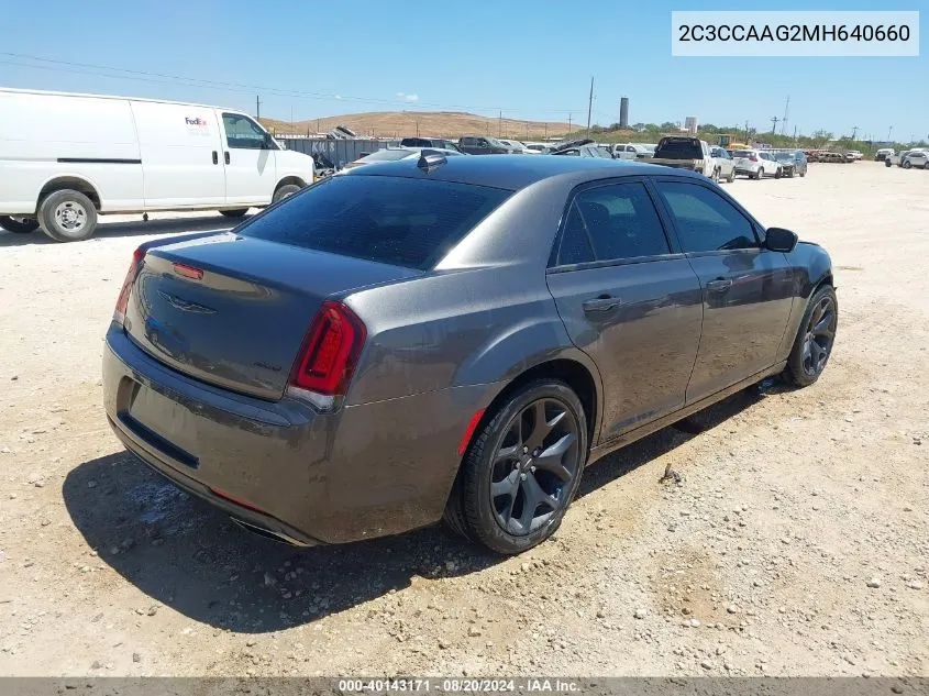 2C3CCAAG2MH640660 2021 Chrysler 300 Touring