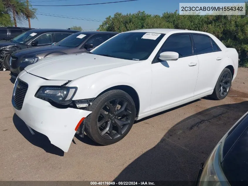 2021 Chrysler 300 300S VIN: 2C3CCABG9MH554342 Lot: 40176049