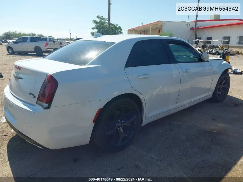 2C3CCABG9MH554342 2021 Chrysler 300 300S