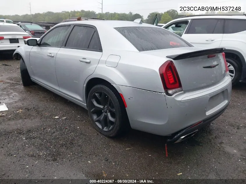 2021 Chrysler 300 300S VIN: 2C3CCABG9MH537248 Lot: 40224367