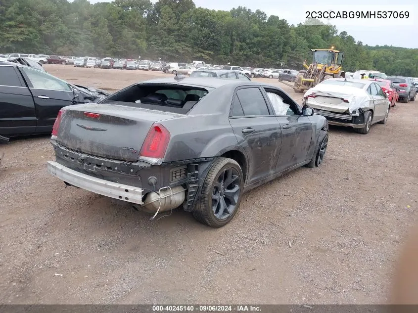 2C3CCABG9MH537069 2021 Chrysler 300 300S