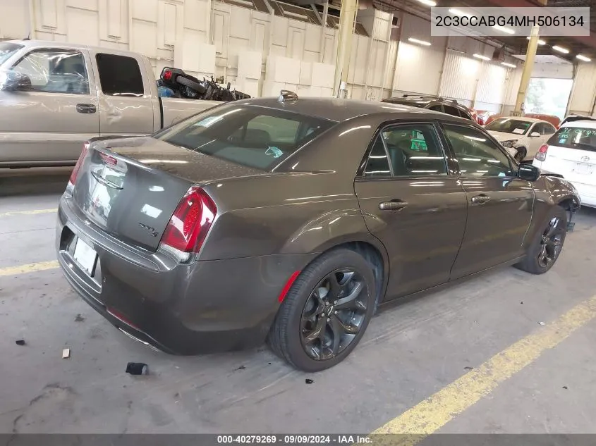 2021 Chrysler 300 300S VIN: 2C3CCABG4MH506134 Lot: 40279269