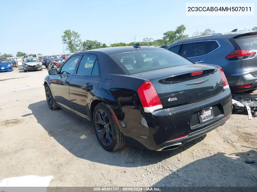 2021 Chrysler 300 300S VIN: 2C3CCABG4MH507011 Lot: 40301707