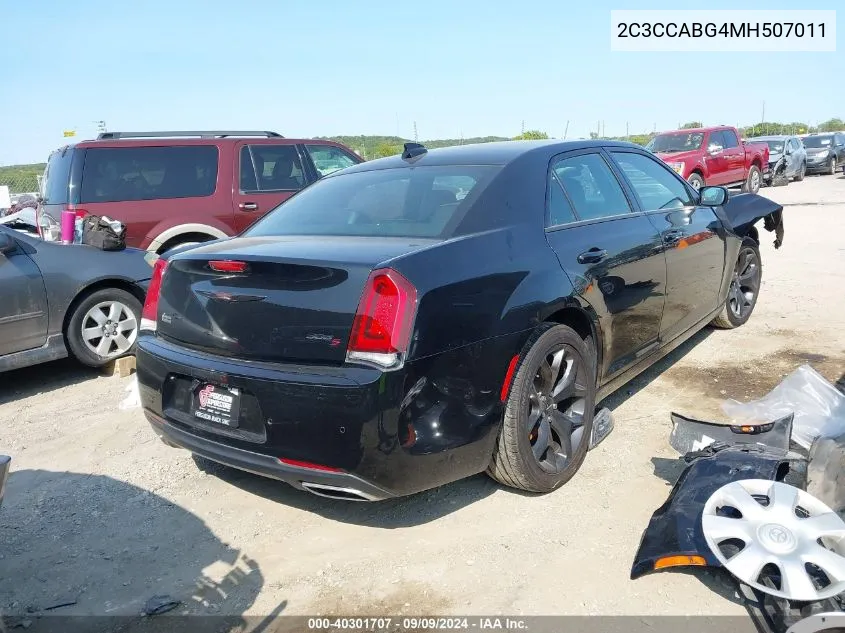 2C3CCABG4MH507011 2021 Chrysler 300 300S