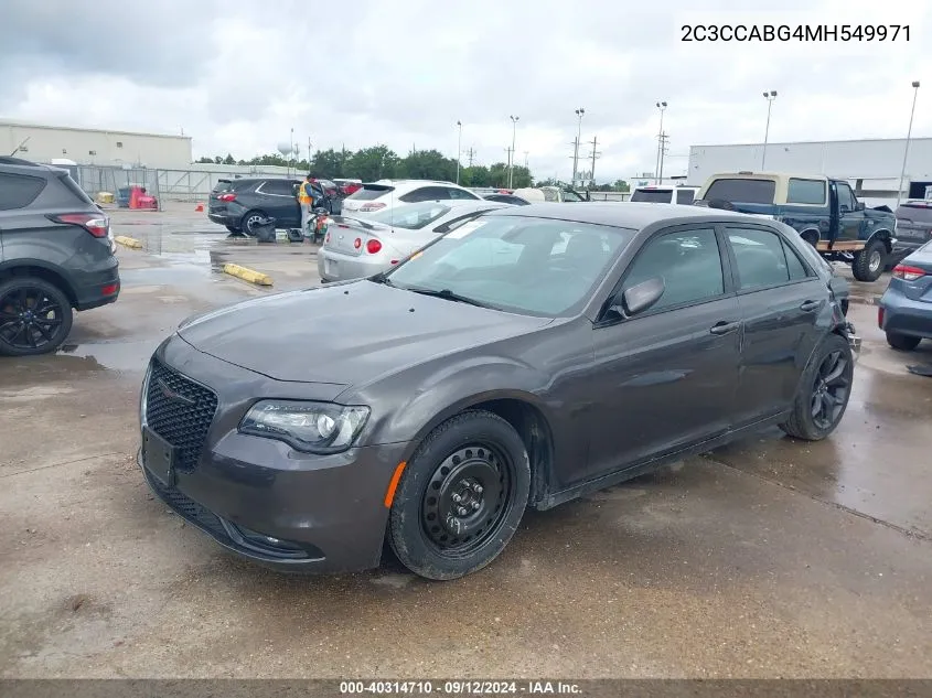 2C3CCABG4MH549971 2021 Chrysler 300 300S