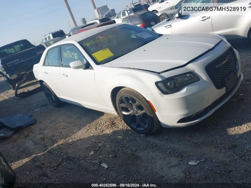 2C3CCABG7MH528919 2021 Chrysler 300 S