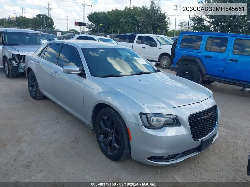 2021 Chrysler 300 300S VIN: 2C3CCABG2MH545661 Lot: 40379150