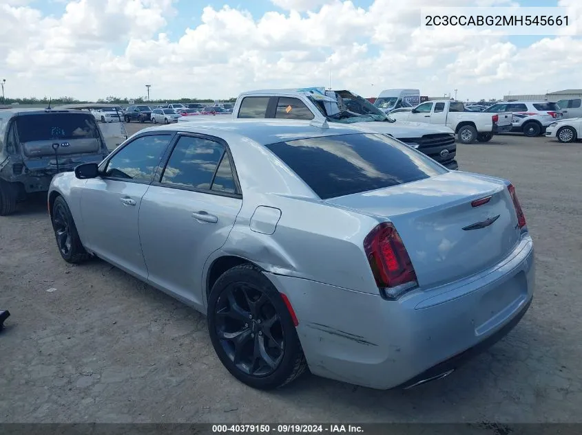 2C3CCABG2MH545661 2021 Chrysler 300 300S