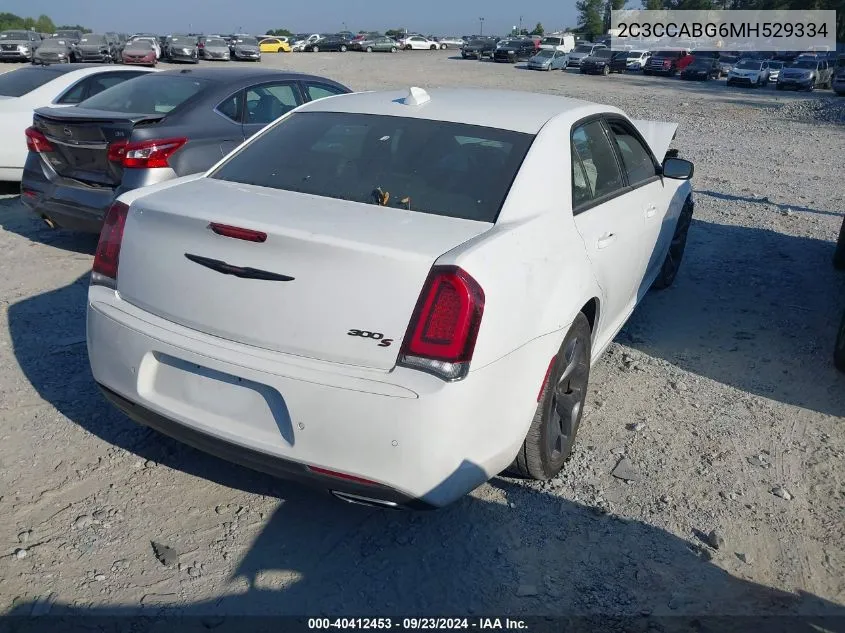 2C3CCABG6MH529334 2021 Chrysler 300 S