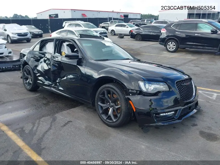 2021 Chrysler 300 S VIN: 2C3CCABT6MH505354 Lot: 40456997