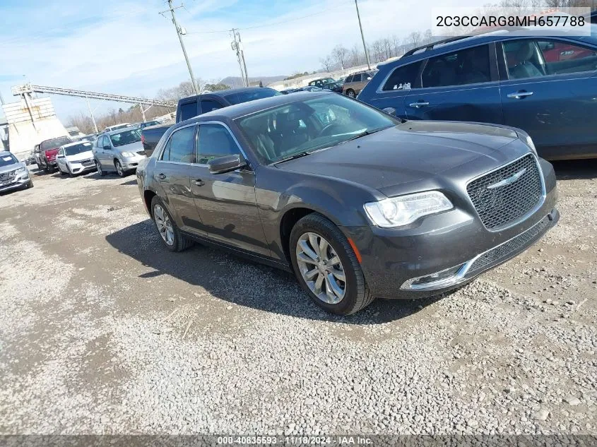 2021 Chrysler 300 Touring L Awd VIN: 2C3CCARG8MH657788 Lot: 40835593