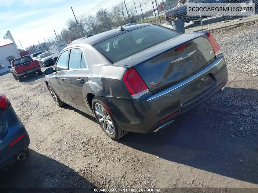 2021 Chrysler 300 Touring L Awd VIN: 2C3CCARG8MH657788 Lot: 40835593